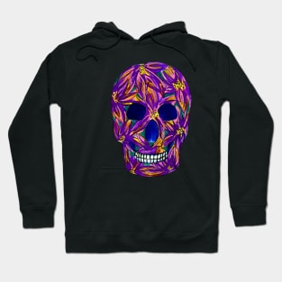 Sugar Skull (Small, tiled design) Hoodie